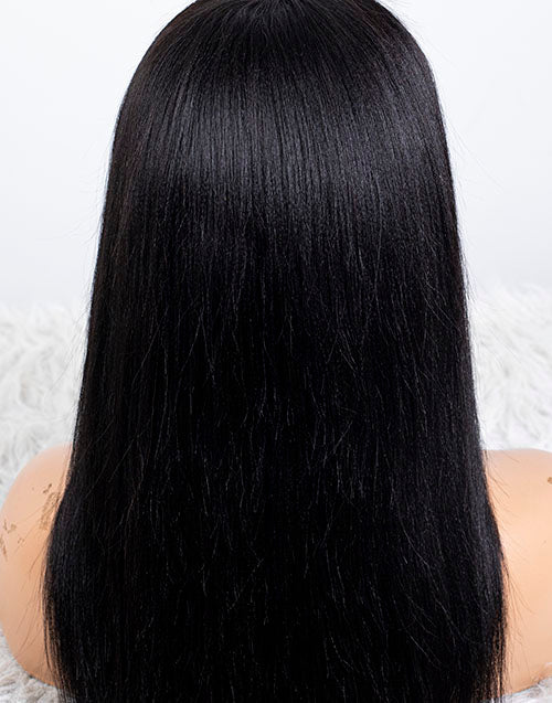 Clearance - 13x6" Indian Hair 160% Density - 14" Yaki Size 2 - MT-3623
