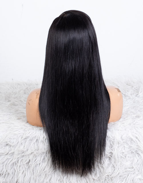 Clearance - 5x5" Closure Wig Indian Hair - 18" Silky Size Average - MT-3517