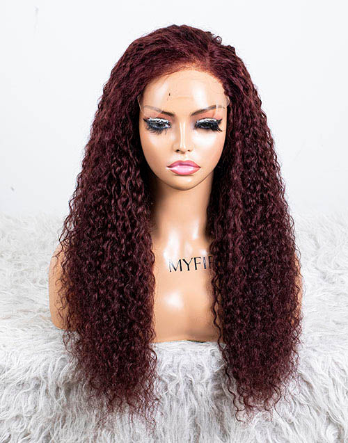 Clearance - 5x5" Closure Wig Indian Hair - 20" Silky Size Average - MT-3611