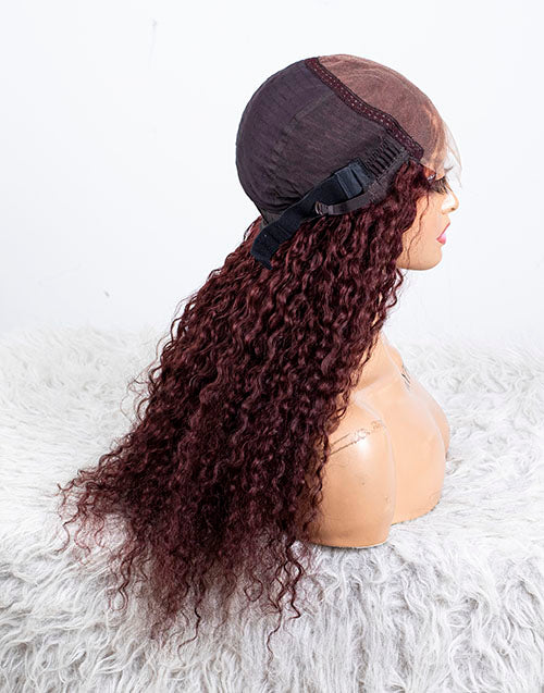 Clearance - 5x5" Closure Wig Indian Hair - 20" Silky Size Average - MT-3611