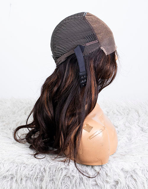 Clearance - 5x5" Closure Wig Indian Hair - 20" Silky Size Average - MT-3633