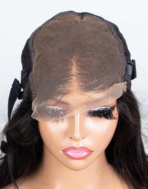 Clearance - 5x5" Closure Wig Indian Hair - 18" Silky Size 2 - MT-3526