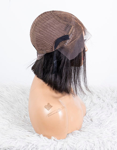 Clearance - 13x6" Lace Front Wig Malaysian Hair - 10" Yaki Size 1  - MTY-3617