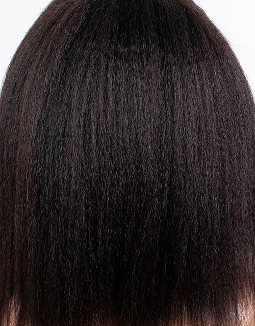 Clearance - 13x4" Lace Front Wig Indian Hair - 12" Kinky Size 2 - MTY-3639