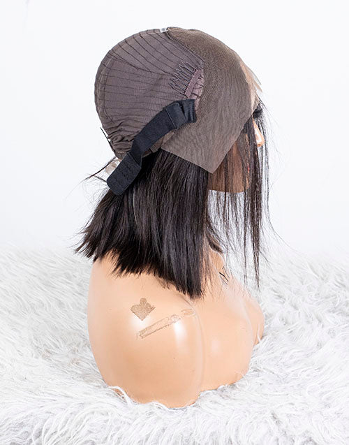 Clearance - 13x4" Lace Front Wig Indian Hair - 12" Silky Size 1 - MTY-3643