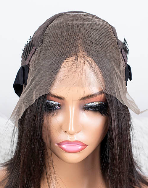 Clearance - 13x4" Lace Front Wig Indian Hair - 12" Silky Size 1 - MTY-3643