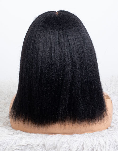 Clearance - 13x6" Malaysian Hair - 12" Kinky Size 1 - MTY-4710