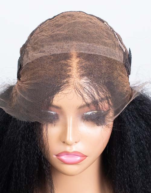 Clearance - 13x6" Malaysian Hair - 12" Kinky Size 1 - MTY-4710