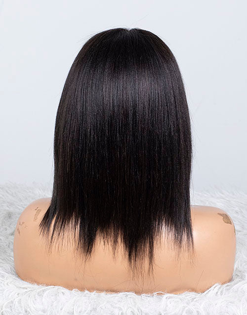 Clearance - 13x4" Lace Front Wig Indian Hair - 10" Yaki Size 1 - MTY-2366