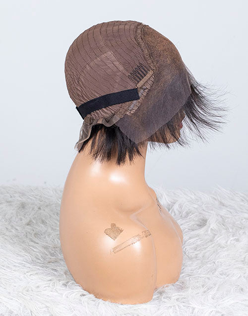 Clearance - 13x4" Lace Front Wig Malaysian Hair - 10" Yaki Size 1 - MTY-2361