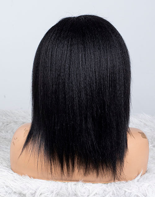 Clearance - 13x6" Lace Front Wig Malaysian Hair - 10" Kinky Size 1 - MT-3263