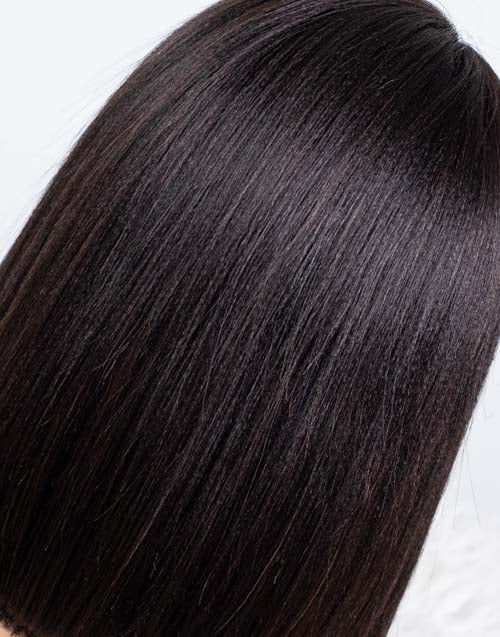 Clearance - 13x4.5" Lace Front Wig Malaysian Hair - 10" Yaki Size 1 - MTY-1487