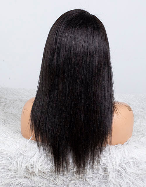 Clearance - 13x6" Lace Front Wig Indian Hair 160% Density - 12" Yaki Size 1 - MTY-2365