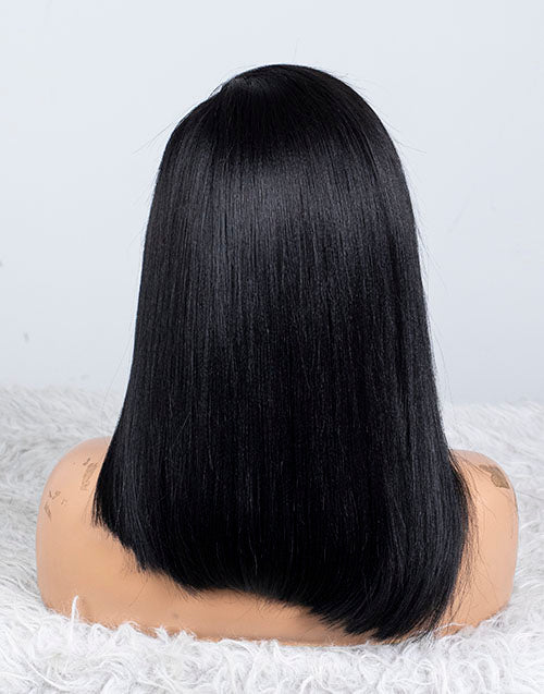 Clearance - 13x6" Lace Front Wig Indian Hair 160% Density - 16" Yaki Size 2 - MTY-2356