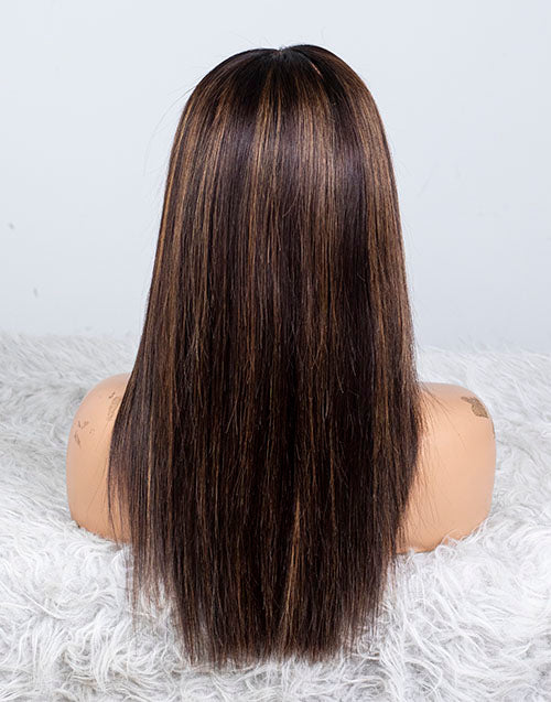 Clearance - 13x6" Lace Front Wig Indian Hair - 14" Silky Size 1 - MTY-2357