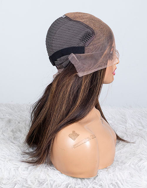 Clearance - 13x6" Lace Front Wig Indian Hair - 14" Silky Size 1 - MTY-2357