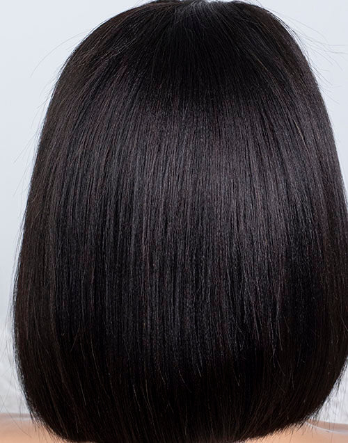 Clearance - 13x4" Lace Front Wig Indian Hair - 10" Yaki Size 2 - MTY-2364