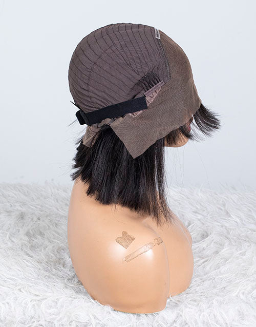 Clearance - 13x4" Lace Front Wig Indian Hair - 10" Yaki Size 2 - MTY-2364