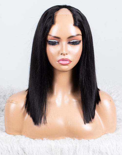 Clearance - V-Part Wig Indian Hair - 14" Silky Size 1 - MTY-1490