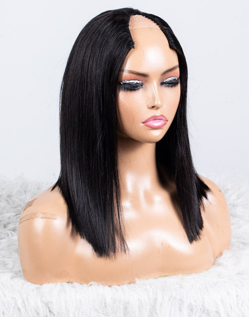 Clearance - V-Part Wig Indian Hair - 14" Silky Size 1 - MTY-1490