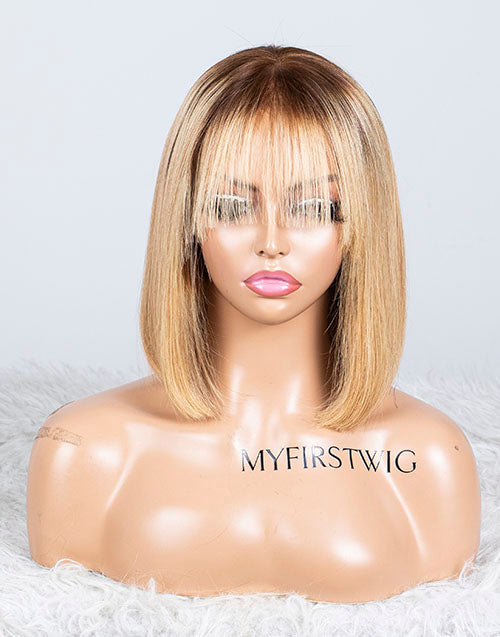 Clearance - 13x6" Lace Front Wig Indian Hair - 10" Silky Size 1 - MT-3260