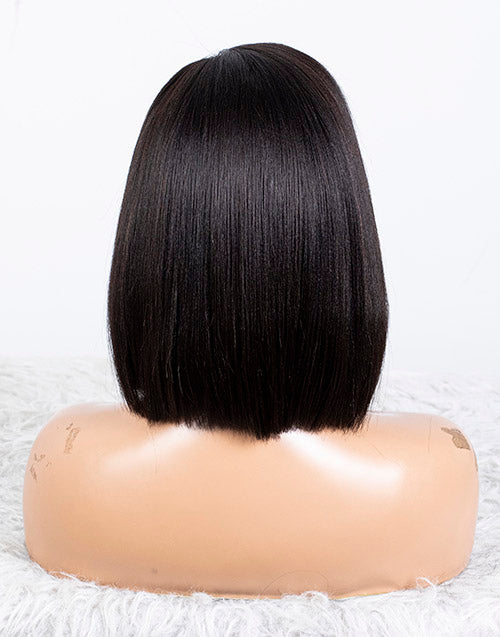 Clearance - 13x4" Lace Front Wig Indian Hair - 10" Yaki Size 1 - MTY-3275