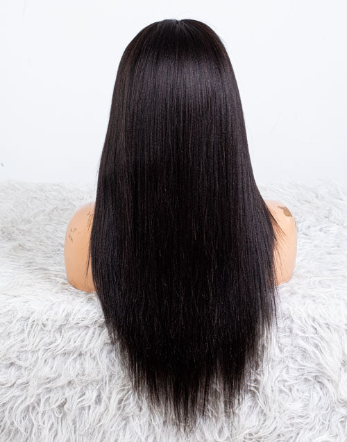 Clearance - 13x4.5" Lace Front Wig Malaysian Hair - 20" Yaki Size 2 - MTY-4085