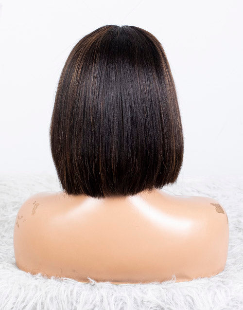 Clearance - 13x4" Lace Front Wig Indian Hair - 10" Yaki Size 1 - MTY-3280