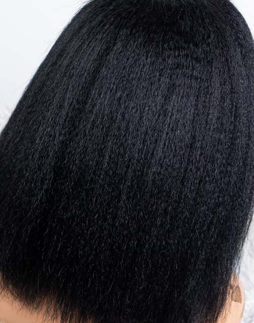 Clearance - 13x6" Lace Front Wig Malaysian Hair - 12" Kinky Size 1 - MTY-4082