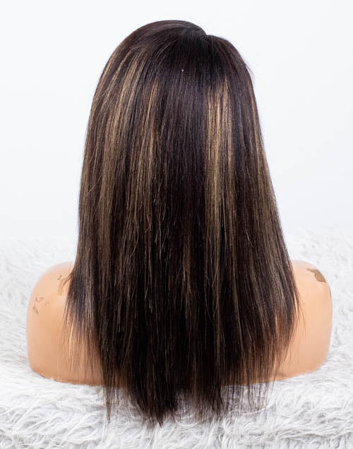 Clearance - 13x6" Indian Hair - 10 Inch Yaki Size 2 - MTY-4301