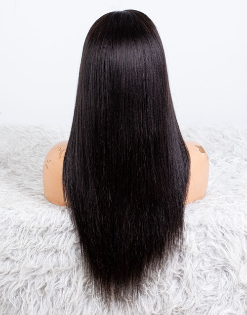 Clearance - 13x4" Lace Front Wig Indian Hair - 18" Yaki Size 2 - MTY-4088