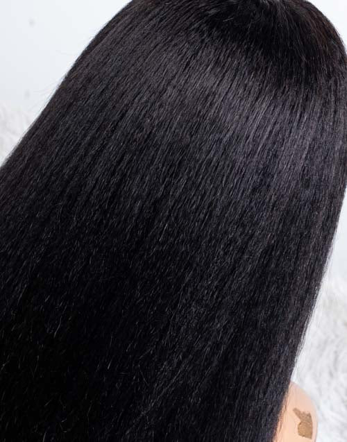 Clearance - 13x6" Lace Front Wig Indian Hair - 14" Kinky Size 1 - MTY-4081