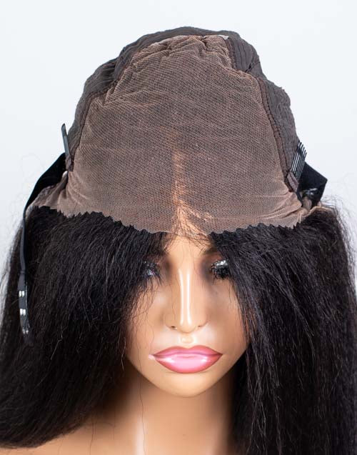 Clearance - 13x6" Lace Front Wig Indian Hair - 14" Kinky Size 1 - MTY-4081