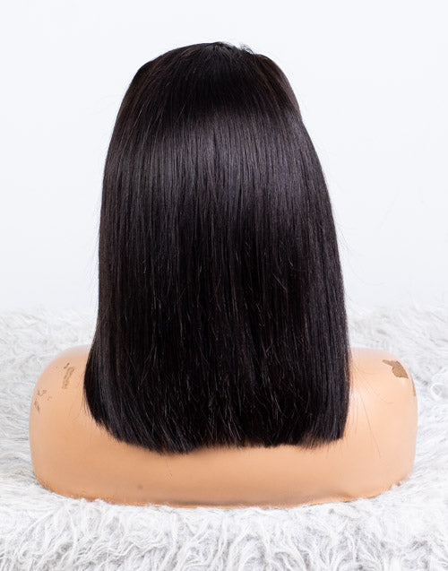 Clearance - 13x4" Lace Front Wig Indian Hair - 12" Silky Size 1 - MTY-4078