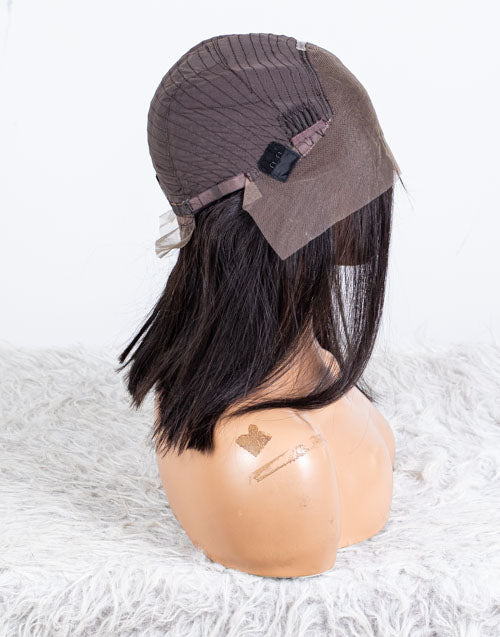 Clearance - 13x4" Lace Front Wig Indian Hair - 12" Silky Size 1 - MTY-4078