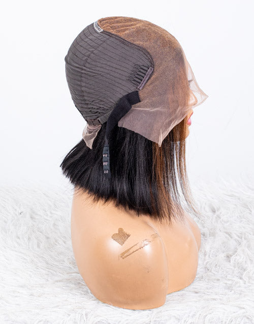 Clearance - 13x6" Indian Hair - 10 Inch Yaki Size 1 - MTY-4313