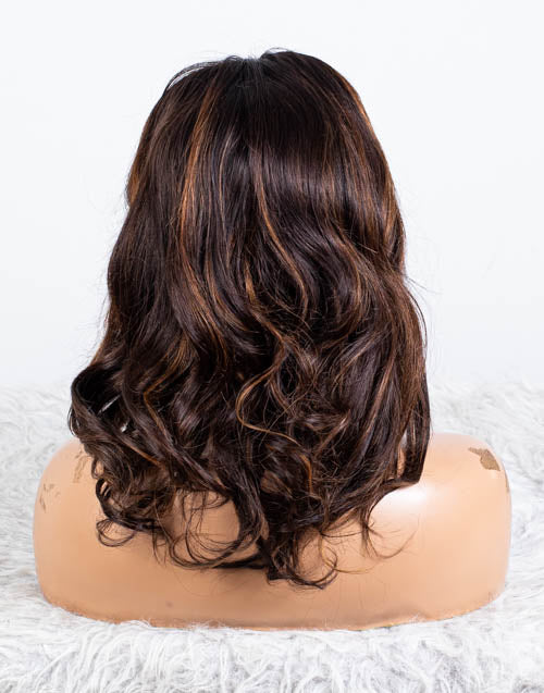 Clearance - 13x4" Lace Front Wig Indian Hair - 12" Silky Size 1 - MTY-4087