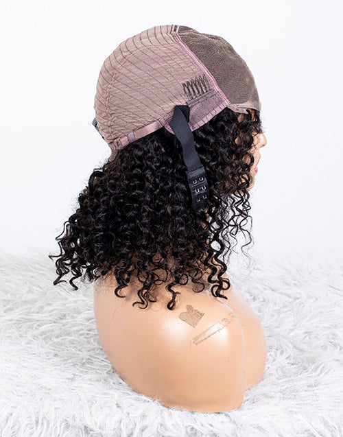 Clearance - 5x5" Closure Wig Indian Hair - 14" Silky Size 1 - MTY-3270