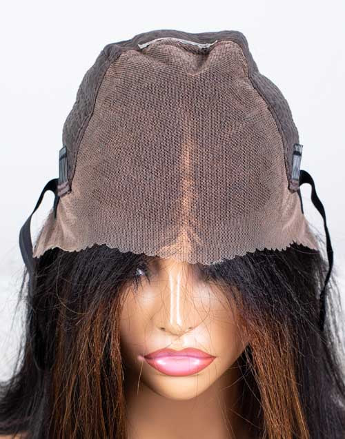 Clearance - 13x6" Indian Hair - 12 Inch Yaki Size 1 - MTY-4297