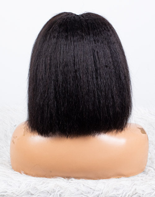 Clearance - 13x6" Indian Hair - 10 Inch Kinky Size 1 - MTY-4385