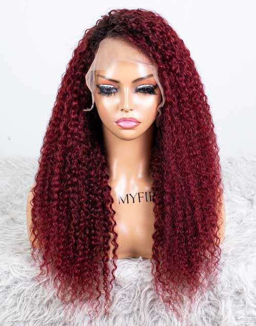 Clearance - 13x6" Lace Front Wig Indian Hair 160% Density - 20" Silky Size Average - MTY-4128