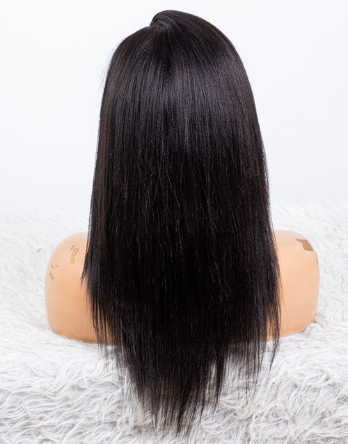 Clearance - 13x6" Malaysian Hair - 14" Yaki Size 1 - MTY-4387