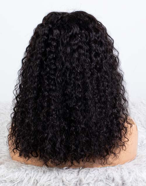 Clearance - 5x5" Closure Wig Malaysian Hair - 14" Silky Size Average - MTY-4055