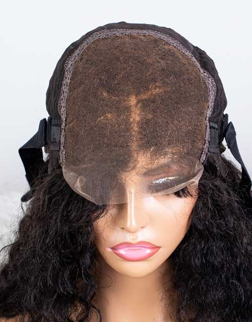 Clearance - 5x5" Closure Wig Malaysian Hair - 14" Silky Size Average - MTY-4055