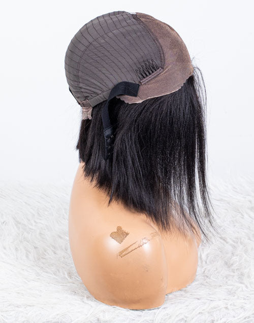 Clearance - 13x6" Indian Hair - 10 Inch Yaki Size 1 - MTY-4293