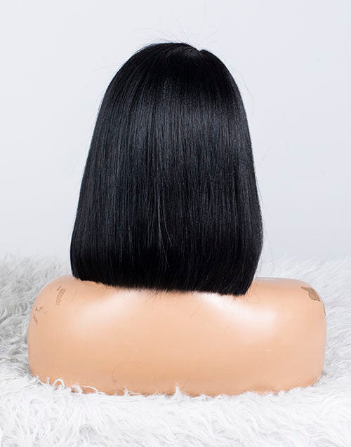 Clearance - 13x6" Indian Hair 160% Density - 10" Yaki Size 2 - MT-3289