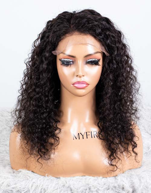 Clearance - 5x5" Closure Wig Indian Hair - 16" Silky Size 1 - MTY-4061