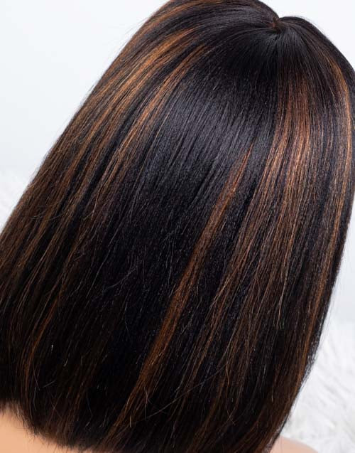 Clearance - 13x6" Indian Hair - 10 Inch Yaki Size 1 - MTY-4290