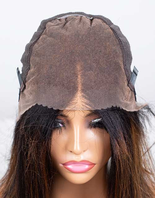 Clearance - 13x6" Indian Hair - 10 Inch Yaki Size 1 - MTY-4290