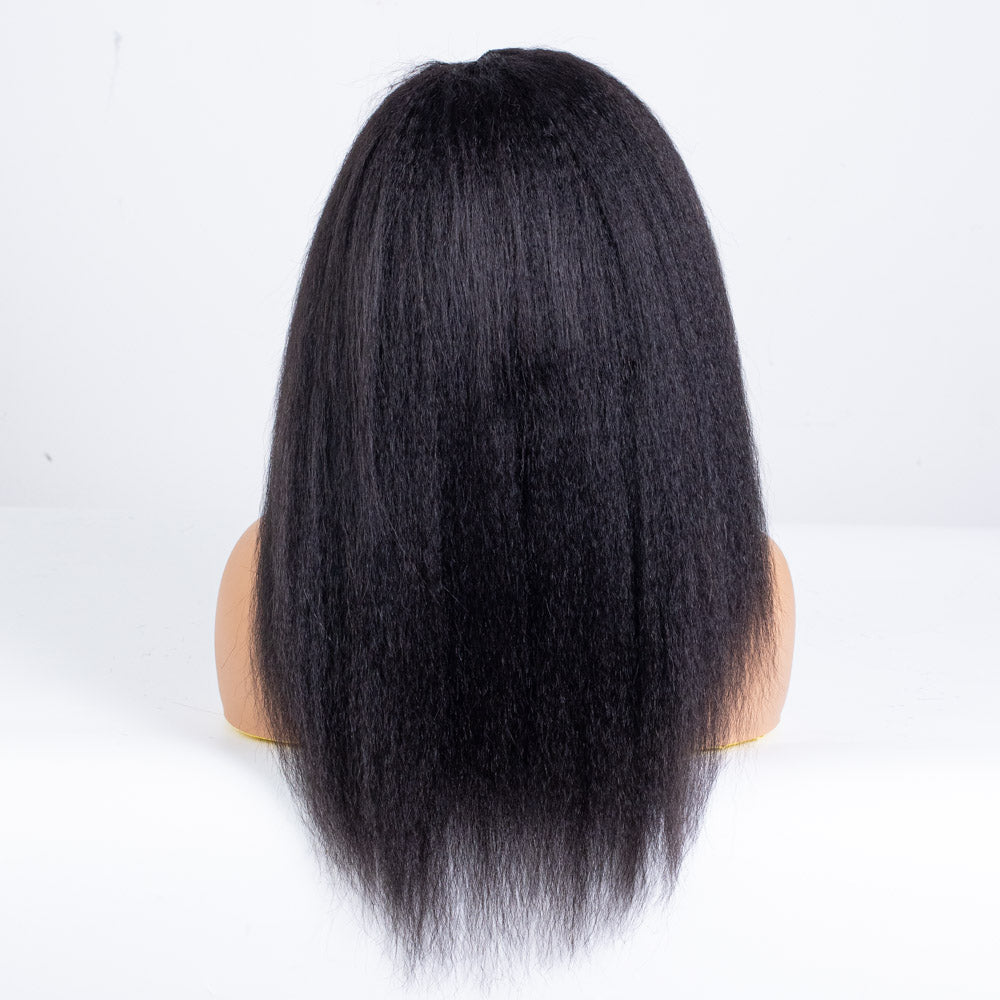 Clearance - V-Part Wig Indian Hair - 16" Kinky Straight Size 1 - MTY-5436